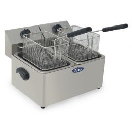 Friteuse électrique 2x4L (sans vidange) - ATOSA