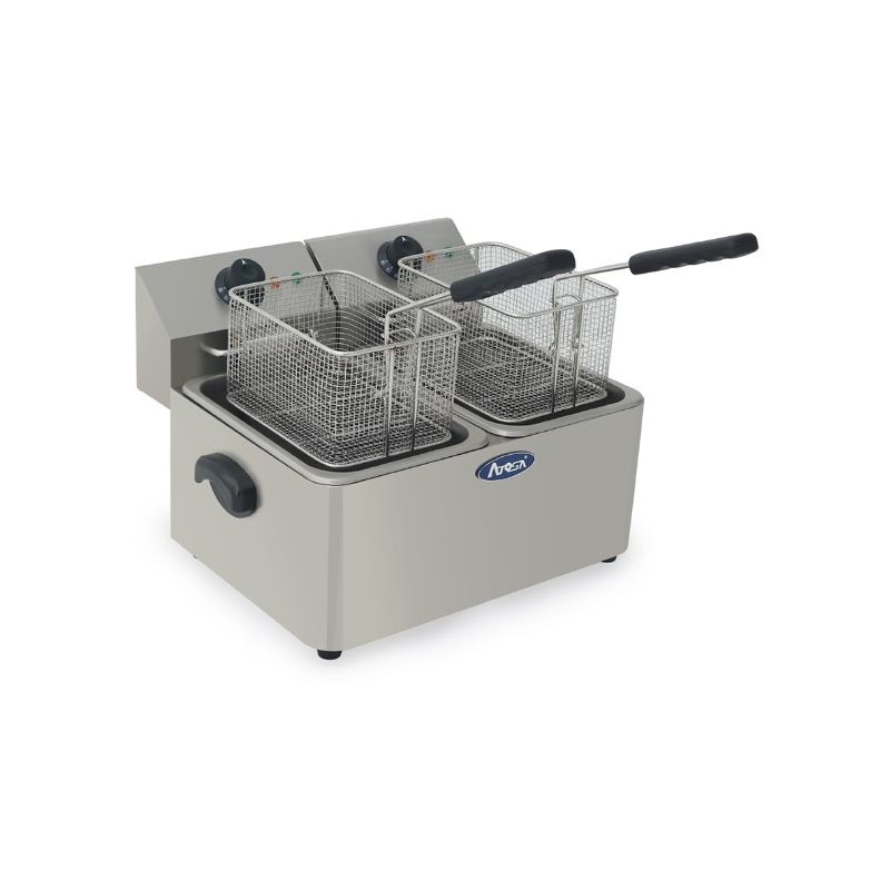 Friteuse électrique 2x4L (sans vidange) - ATOSA