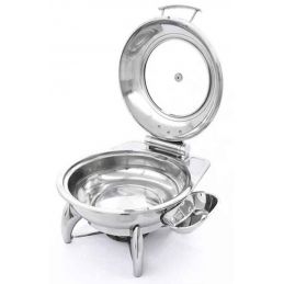 Chafing dish rond à hublot - ATOSA