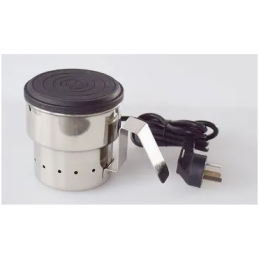 Réchaud pour chafing dish rond électrique avec variateur de température - 380w