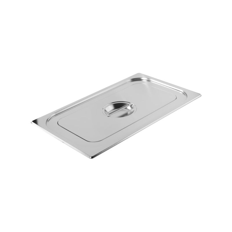 Couvercle inox bac GN 1/1 avec poignée Couvercle inox bac GN 1/1 avec poignée