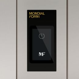 Les boutons du Four à Sole à Tubes Vapeur 4 Chambres 16 Bouches MONDIAL FORNI