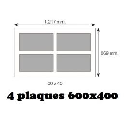 Dimension du Four modulaire 2 plaques EM SALVA
