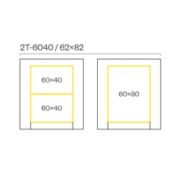 Four à sole fixe modulaire électrique 600x400 MONDIAL FORNI