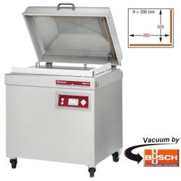 Machine sous-vide, cuve inox 800x500xh200 mm. -100 m3/h écran LCD