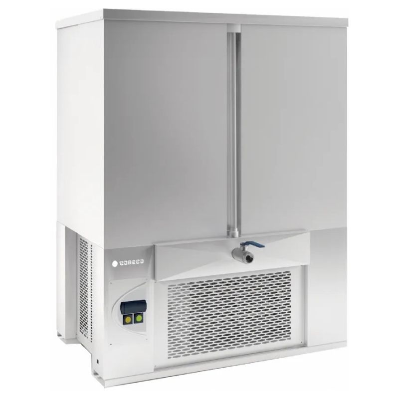 Refroidisseur d'eau vertical professionnelle extérieur acier plastifié blanc 175 litres Refroidisseur d'eau vertical professionnelle extérieur acier plastifié blanc 175 litres