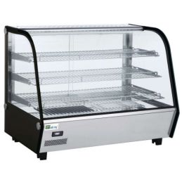 Vitrine Chaude à Poser Service Arrière Vitre Bombée 160 L (RTR-160L) - Afi Collin-Lucy