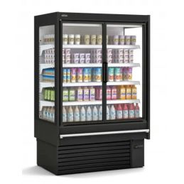 Vitrine murale professionnelle avec portes pour boucherie charcuterie 914 litres régime m1 - Docriluc