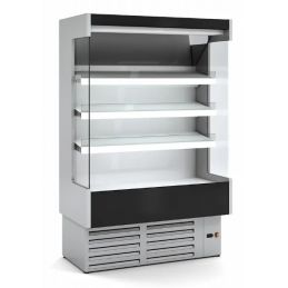 Vitrine murale professionnelle sans portes pour boucherie charcuterie 434 litres régime m2 - Docriluc