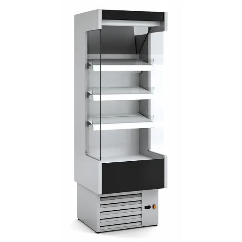 Vitrine murale professionnelle sans portes pour boucherie charcuterie 305 litres régime m1 - Docriluc Vitrine murale professionnelle sans portes pour boucherie charcuterie 305 litres régime m1 - Docriluc