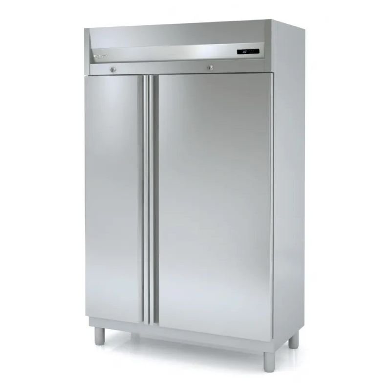 Armoire gn1/1 professionnelle + gn2/1 négative 2 portes pleines 964 litres - Docriluc
