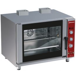Four à convection gaz, 5x EN (GN), humidificateur automatique