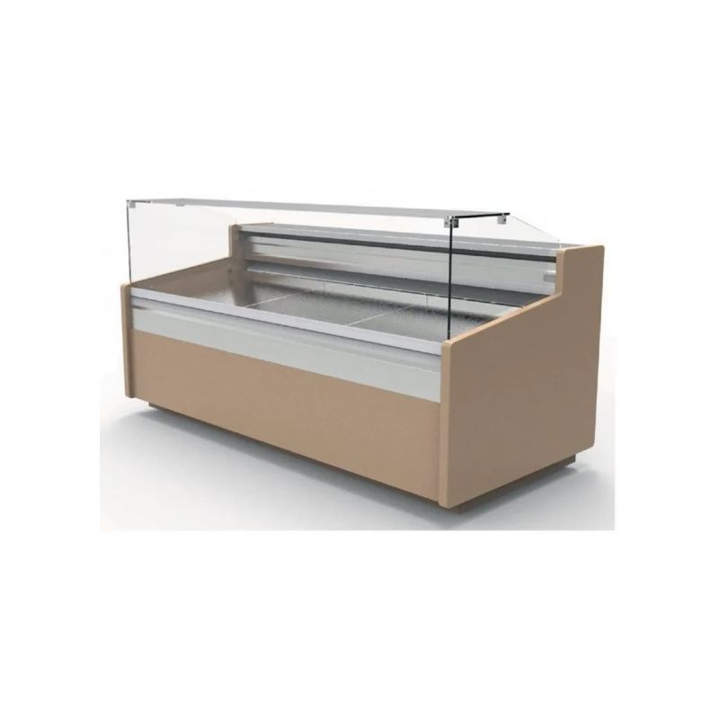 Vitrine basse horizontale avec vitre droite toutes restaurations froid Vitrine basse horizontale avec vitre droite toutes restaurations froid