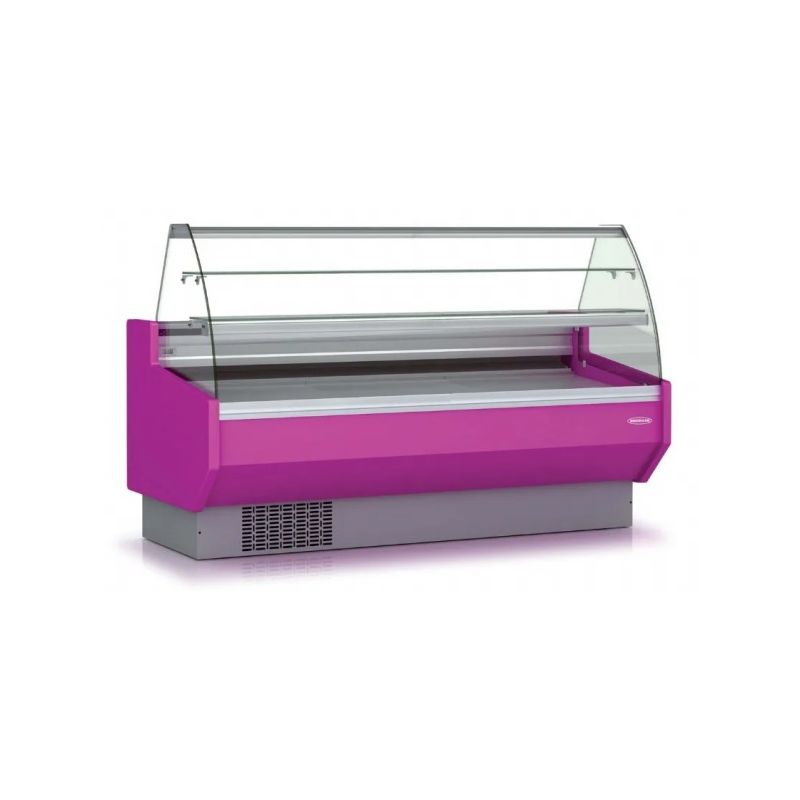 Vitrine Horizontale Boulangerie/Pâtissière régime m1 avec vitre bombée et 2 étagères Docriluc Vitrine Horizontale Boulangerie/Pâtissière régime m1 avec vitre bombée et 2 étagères Docriluc