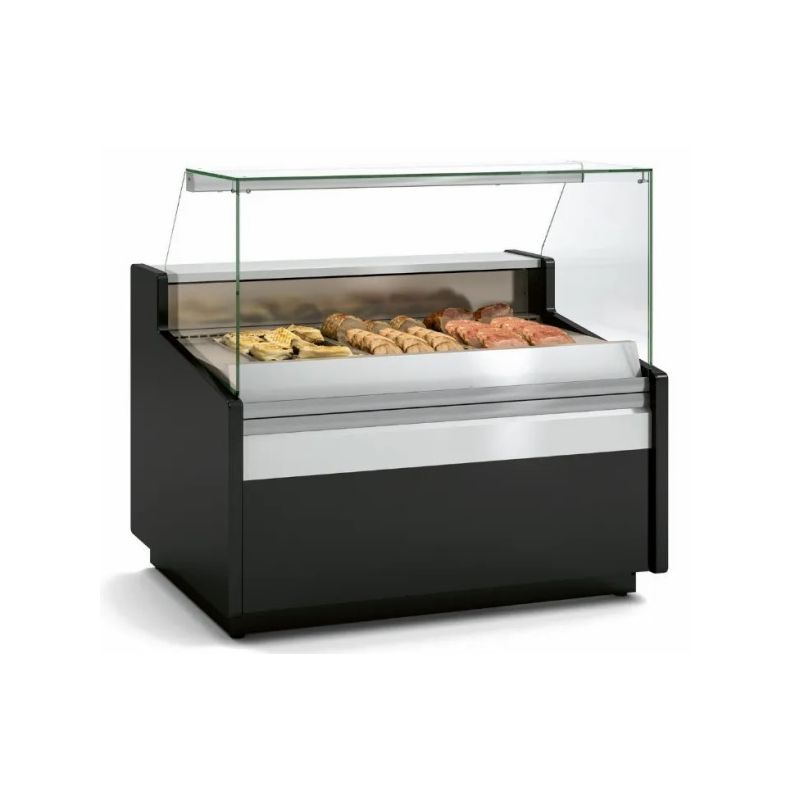 Vitrine chaleur sèche vitre bombée 2 gn 1/1 - 1025x1080x1235 mm - Docriluc Vitrine chaleur sèche vitre bombée 2 gn 1/1 - 1025x1080x1235 mm - Docriluc
