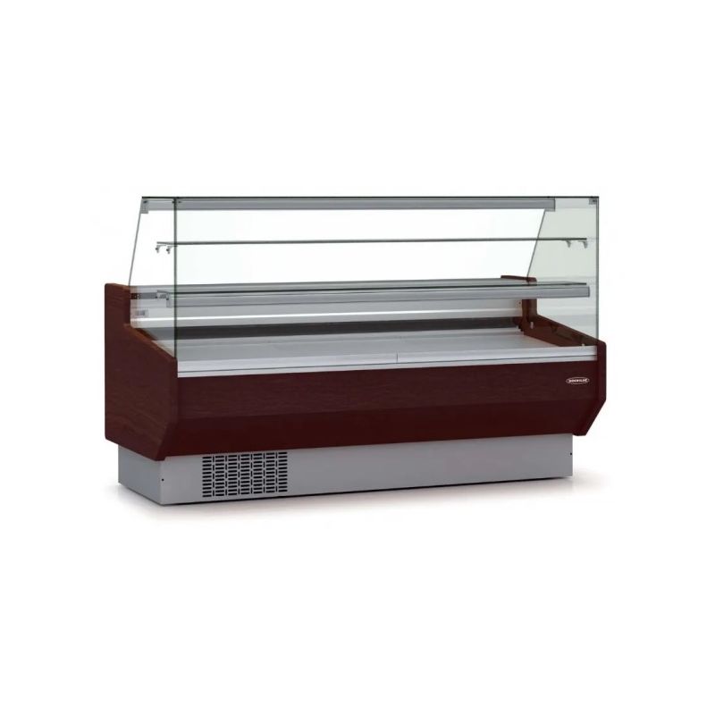 Vitrine Horizontale Pâtissière avec Vitre Droite
