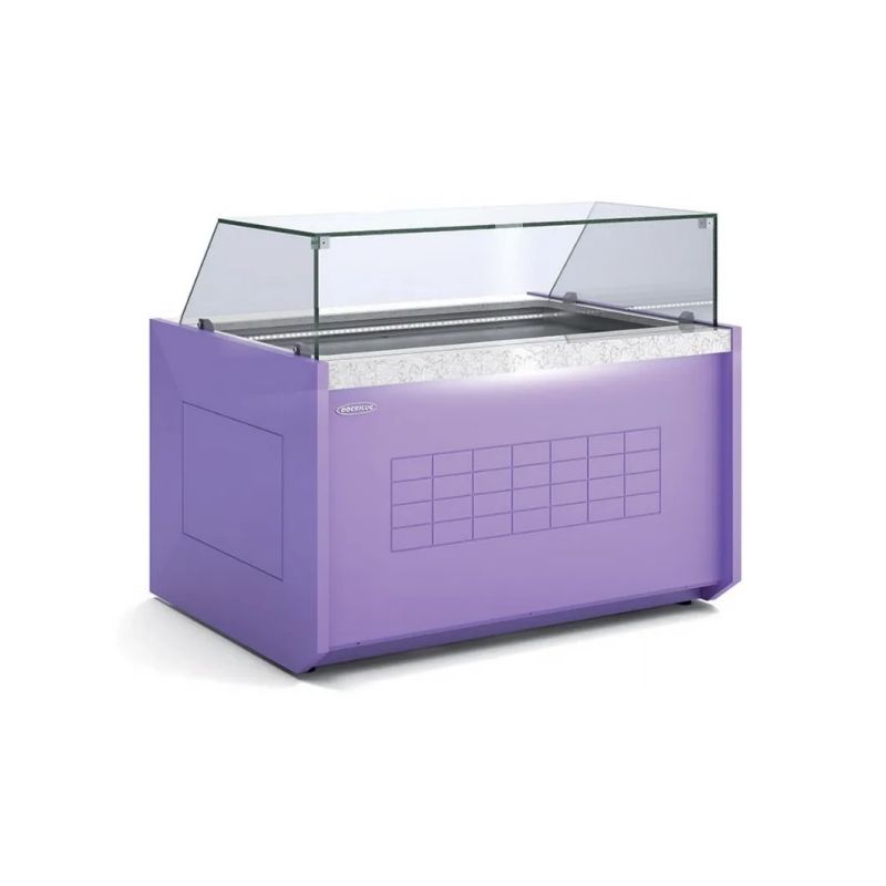 Vitrine Pâtisserie avec Fond Réglable en Hauteur Régime M1 – 2005x1015x1210 mm – Docriluc