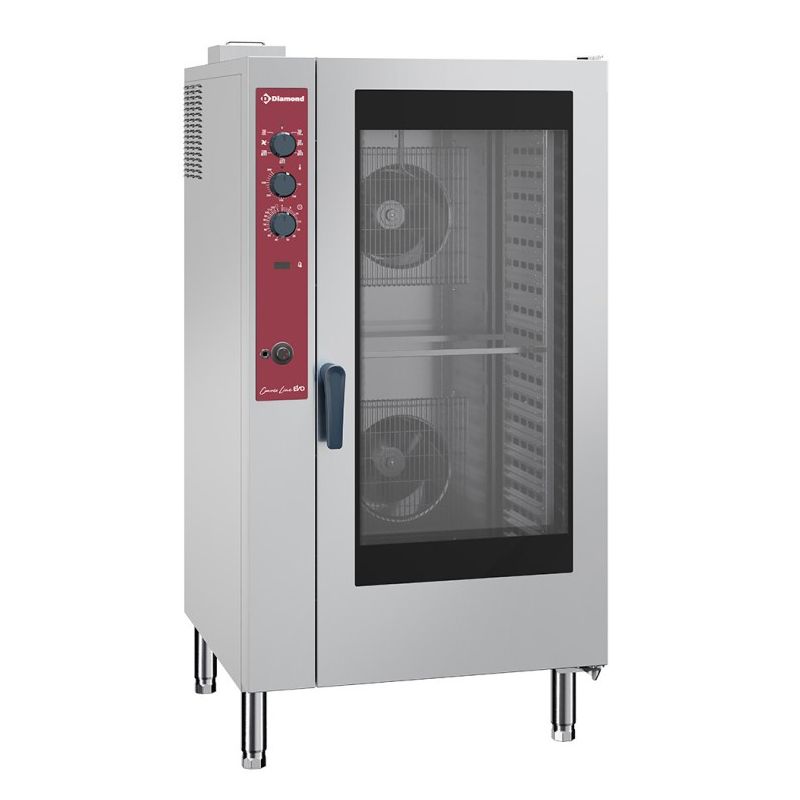 Four gaz à convection, 20x GN1/1, humidificateur automatique Four gaz à convection, 20x GN1/1, humidificateur automatique