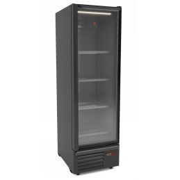 Réfrigérateur noir 1 porte en verre +1/+7°c 550 l
