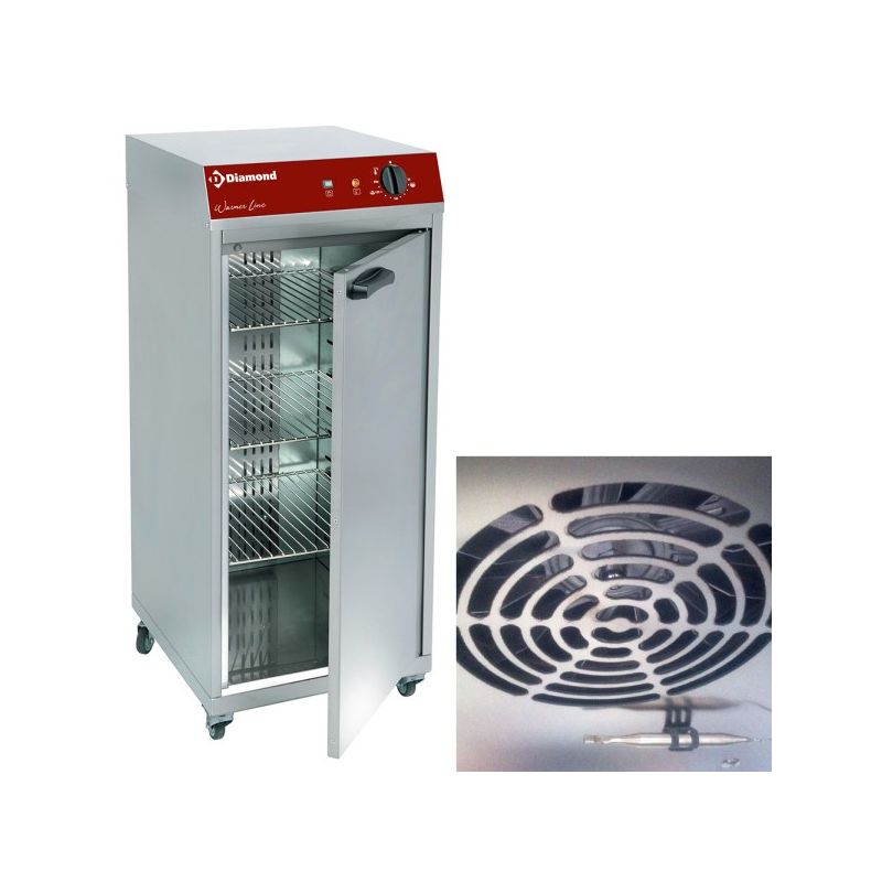 Armoire chauffante (ou) de maintien en T°, ventilée, 1 porte Armoire chauffante (ou) de maintien en T°, ventilée, 1 porte