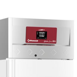 Armoire de congélation ventilée 700 Lit. 1 porte vitrée GN 2/1, sur roues