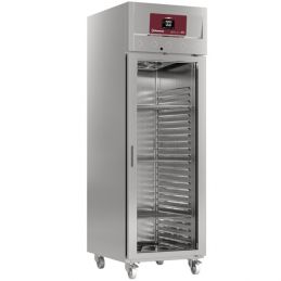 Armoire de congélation ventilée 700 Lit. 1 porte vitrée GN 2/1, sur roues