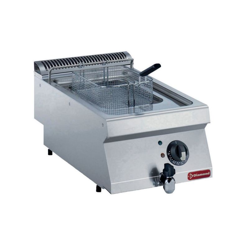 Friteuse électrique, cuve en "Y" 7 litres, élément extérireur -TOP- Friteuse électrique, cuve en "Y" 7 litres, élément extérireur -TOP-