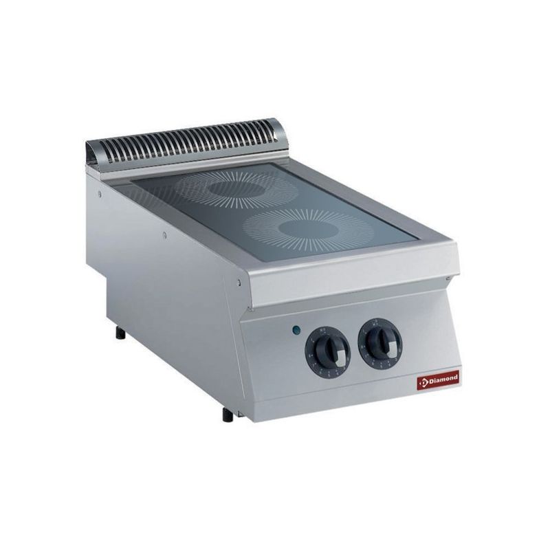 Cuisinière électrique vitrocéramique, 2 zones -TOP- Cuisinière électrique vitrocéramique, 2 zones -TOP-