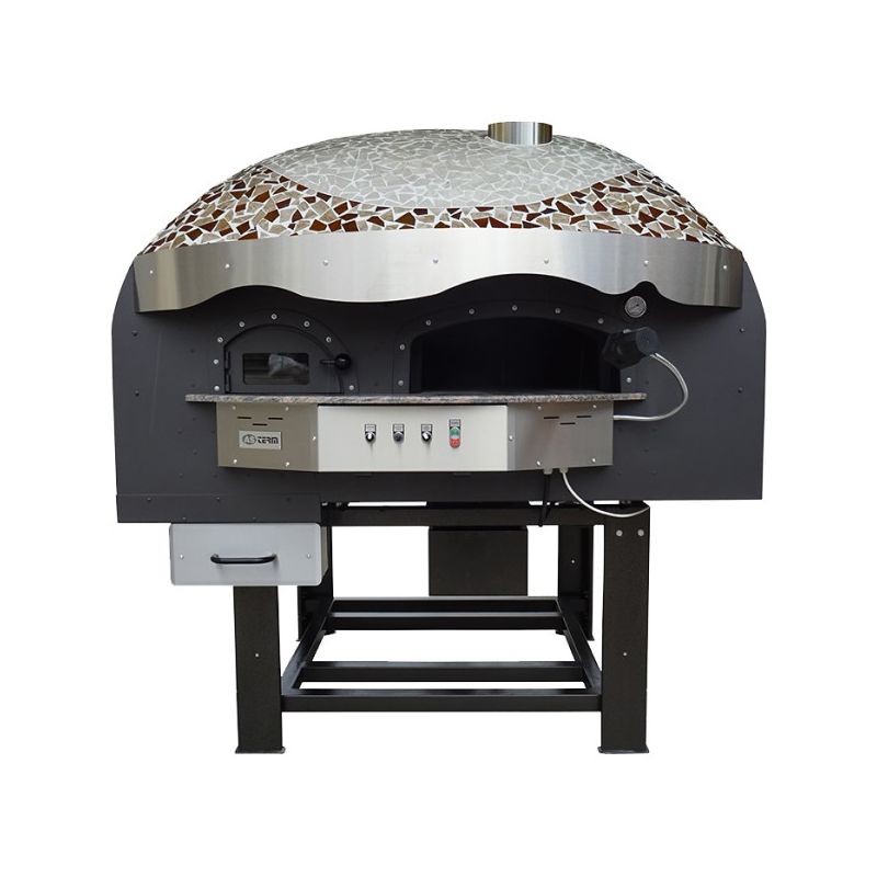 Four Rotatif à Bois pour Pizzas DR120K