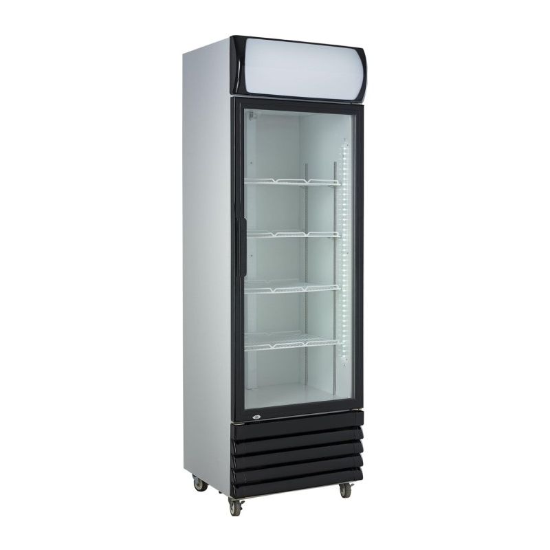 Réfrigérateur 1 porte en verre 360L, combisteel Réfrigérateur 1 porte en verre 360L, combisteel