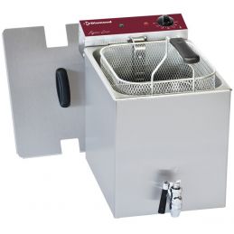 Friteuse électrique de table 8 litres avec robinet de vidange - Réf. F8E/D1