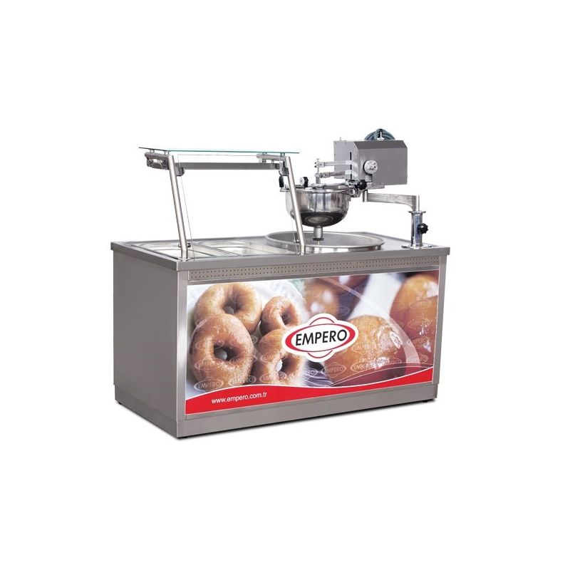 Machine à Lokma /beignets avec table neutre LK001+LK002 - EMPERO Machine à Lokma /beignets avec table neutre LK001+LK002 - EMPERO