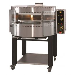Four rotatif à gaz 7 pizzas Ø 30 cm