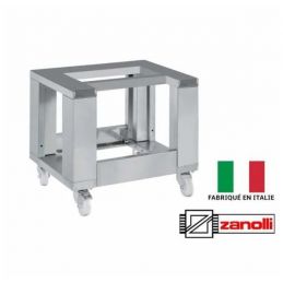 Support acier inox pour fours synthesis 11/65 électrique 3 chambres, Zanolli