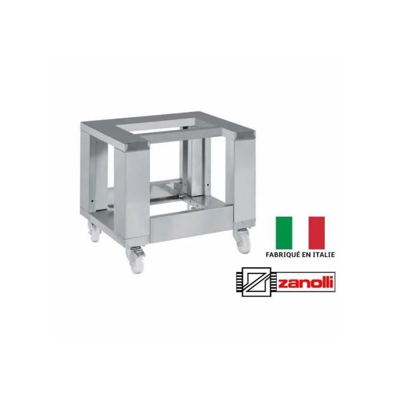 Support acier inox pour fours synthesis 12/100 électrique 1 à 2 chambres, Zanolli Support acier inox pour fours synthesis 12/100 électrique 1 à 2 chambres, Zanolli