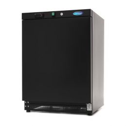 Congélateur - 200 L - 2 étagères fixes - noir
