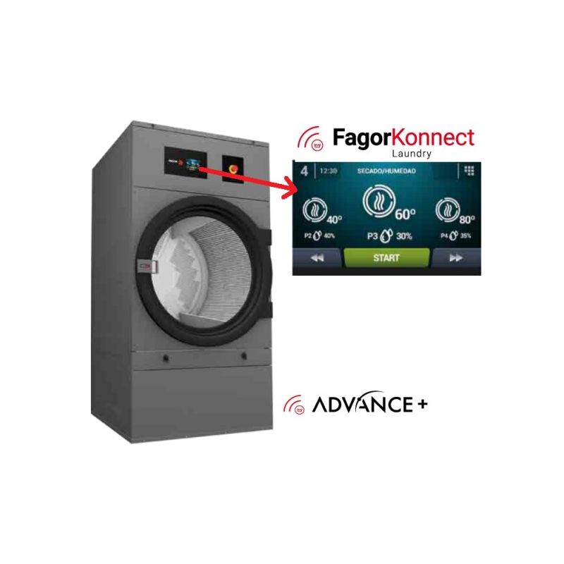 Sèche-linge électrique AdvancePlus 35 kg FAGOR Sèche-linge électrique AdvancePlus 35 kg FAGOR