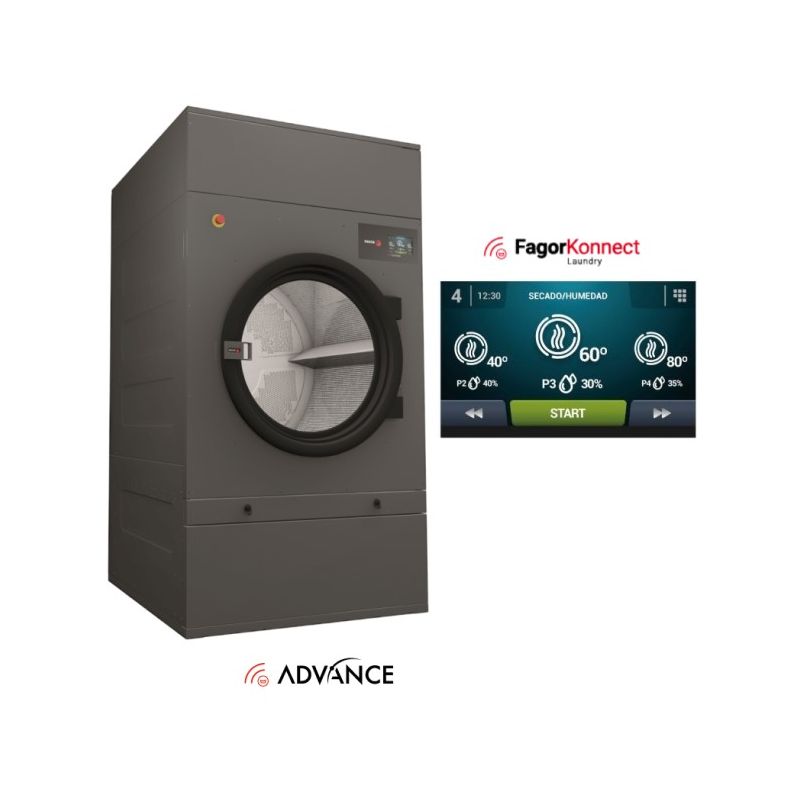 Sèche-linge vapeur Advance 80 kg fagor Sèche-linge vapeur Advance 80 kg fagor