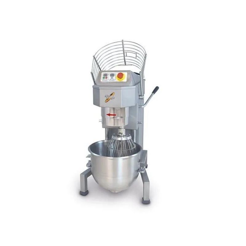 Batteur mélangeur inox à poser digital boulangerie 10 vitesses - 10 l Batteur mélangeur inox à poser digital boulangerie 10 vitesses - 10 l