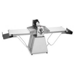 Laminoir professionnel inox avec tables relevables - largeur tapis 475 mm