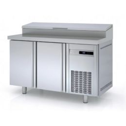 Meuble de préparation 700 positif avec 2 portes - coreco
