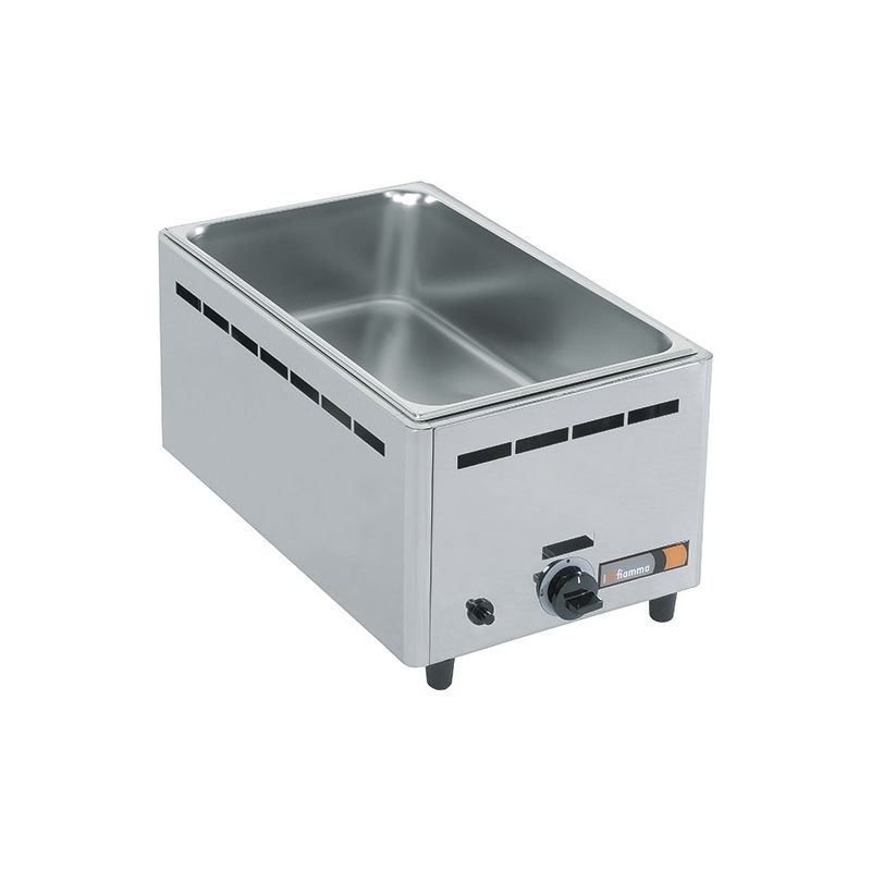 Bain-marie gaz de table, 1 cuve GN h150 mm Bain-marie gaz de table, 1 cuve GN h150 mm