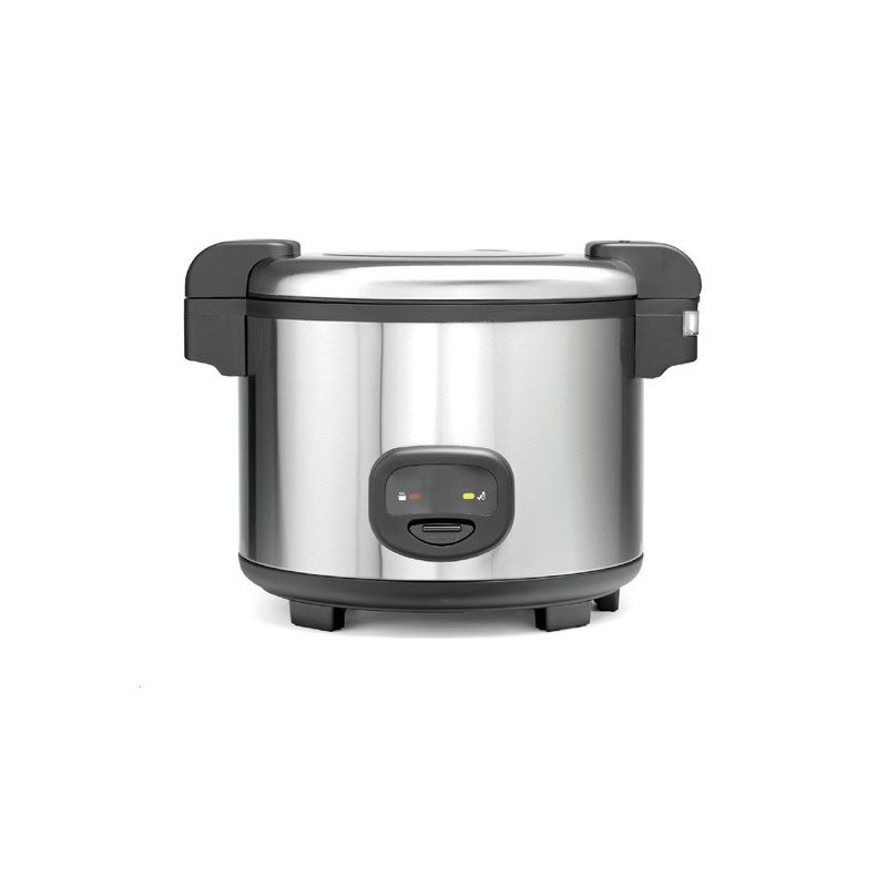 Cuiseur à riz électrique professionnel en inox - 19 litres Cuiseur à riz électrique professionnel en inox - 19 litres