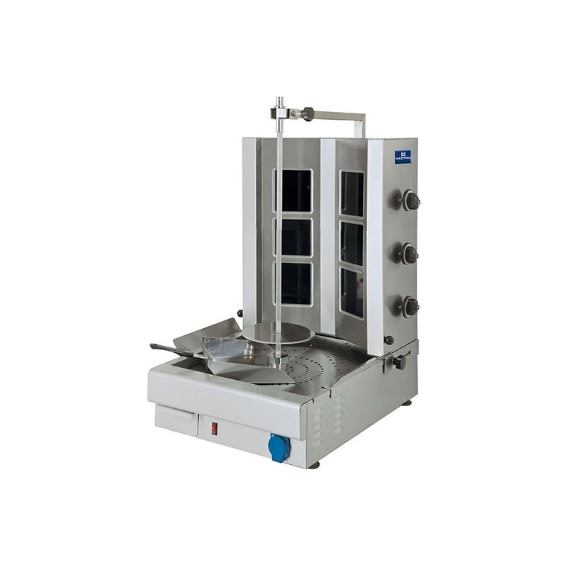 Grill à kebab en vitrocéramique moteur en dessous 20-35 kg max Grill à kebab en vitrocéramique moteur en dessous 20-35 kg max