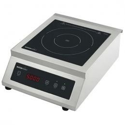 Plan de cuisson à induction de table professionnel max. ø 280 mm 5 kw - 400v