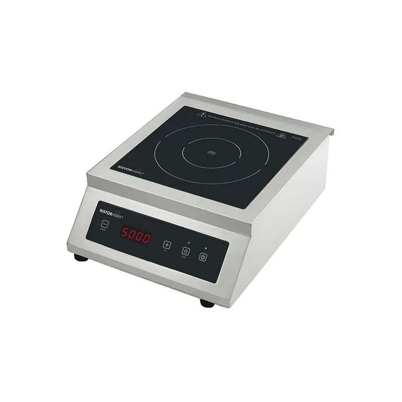 Plan de cuisson à induction de table professionnel max. ø 280 mm 5 kw - 400v
