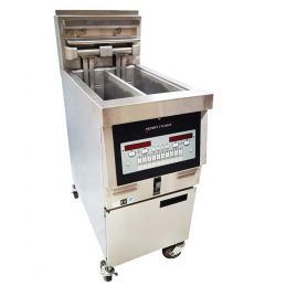 Friteuse électrique haut rendement 18 l - 14 kw