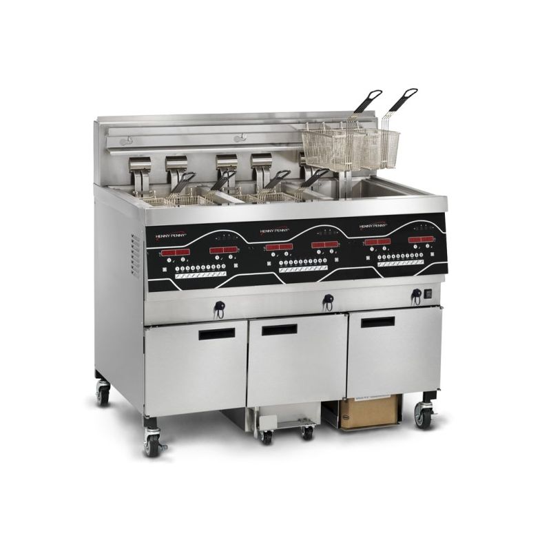 Friteuse électrique haut rendement 3 x 14 l - 42 kw Friteuse électrique haut rendement 3 x 14 l - 42 kw