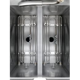 Friteuse gaz haut rendement 2 x 27 l - 50 kw