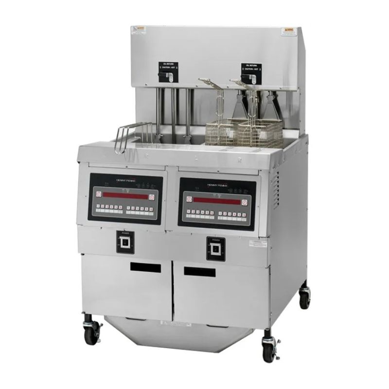 Friteuse gaz haut rendement 2 x 27 l Friteuse gaz haut rendement 2 x 27 l